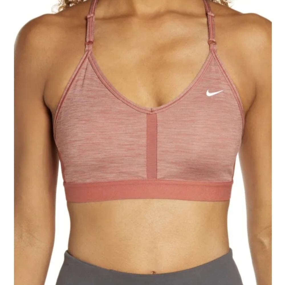 Nike Dri-Fit Women's Light Support Sports Bra Dry-Fit - Rose